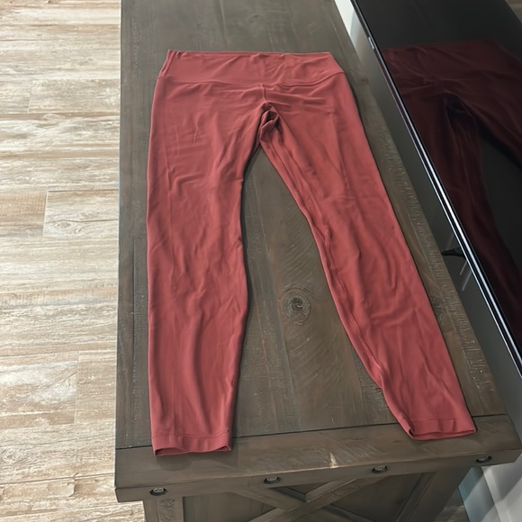lululemon athletica Pants - Red lululemon pants size 10 worn once